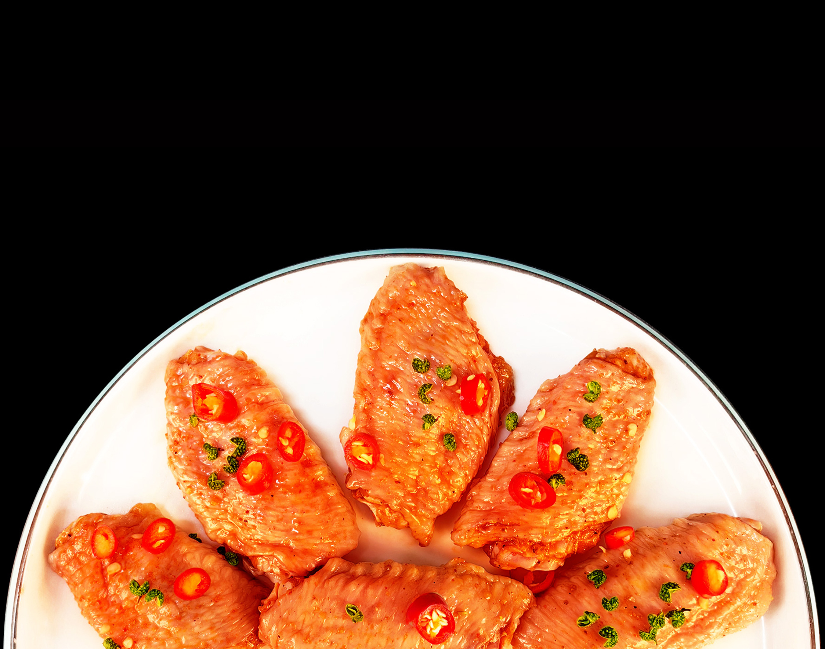 二麻红酒鸡翅