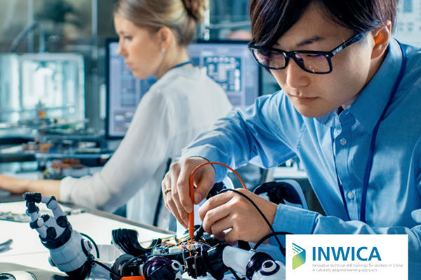 INWICA项目旨在为德国在华制造业企业的员工设计一个以需求为导向的工业4.0领域培训计划。