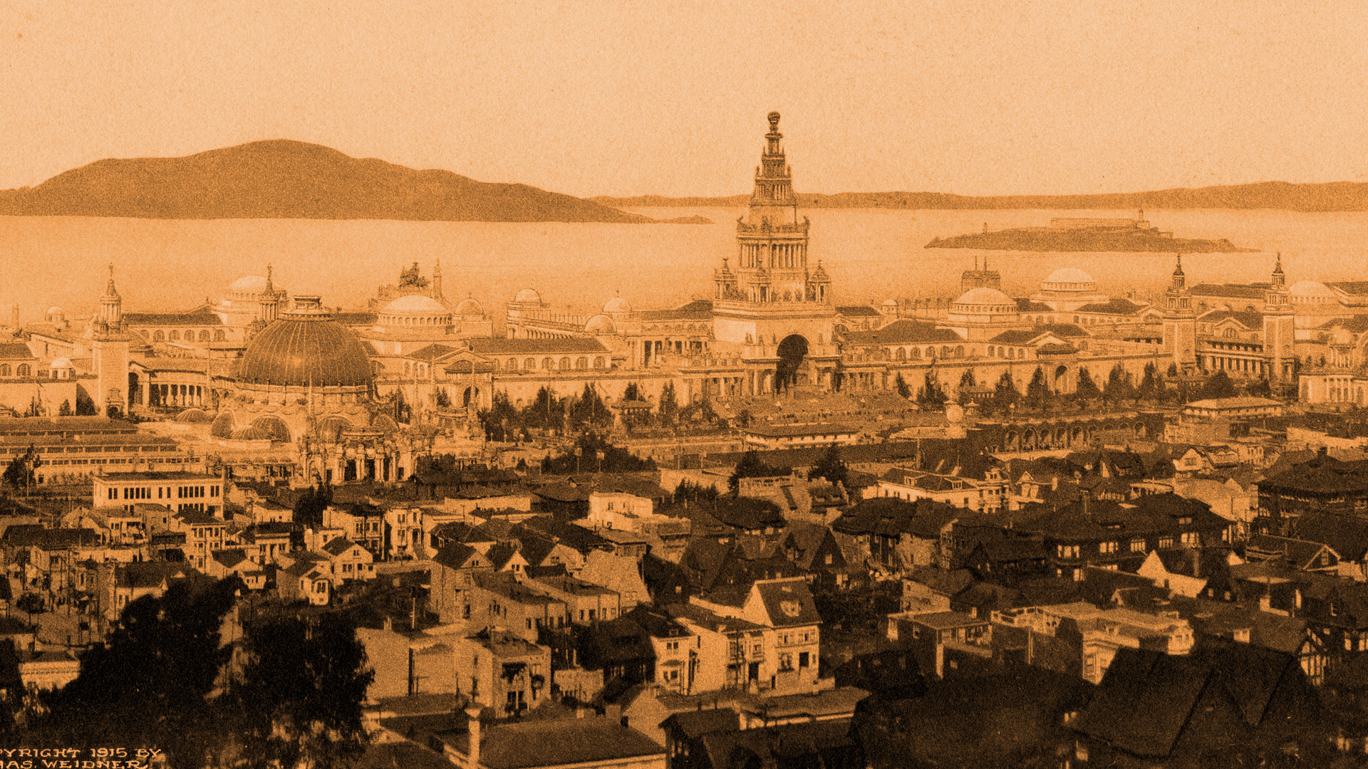 博览会主会场全景