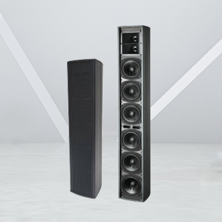 4.5寸全頻單元線陣列音柱揚聲器