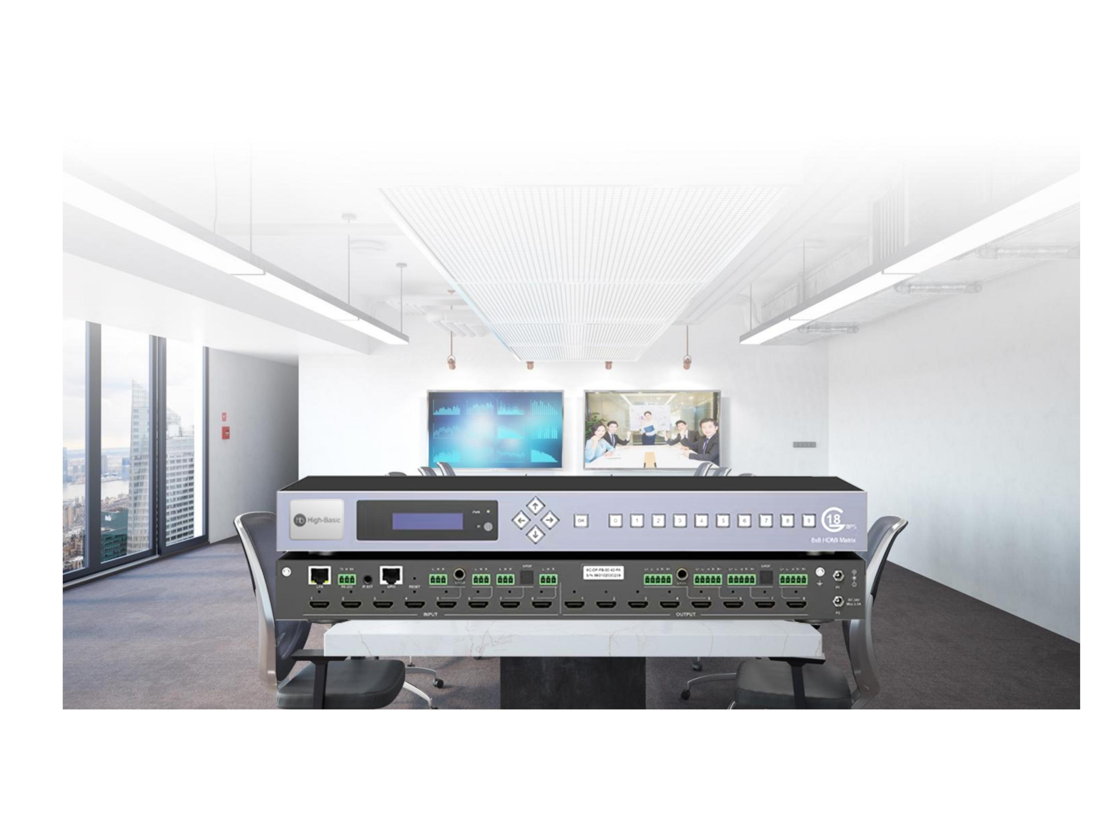 8x8矩陣切換器（4K60有縫）