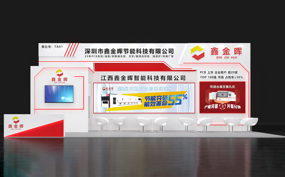 鑫金暉2023年12月國際電子電路展會(huì)展臺(tái)