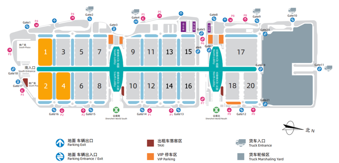 2023年国际电子电路（深圳）展览会位置分布图