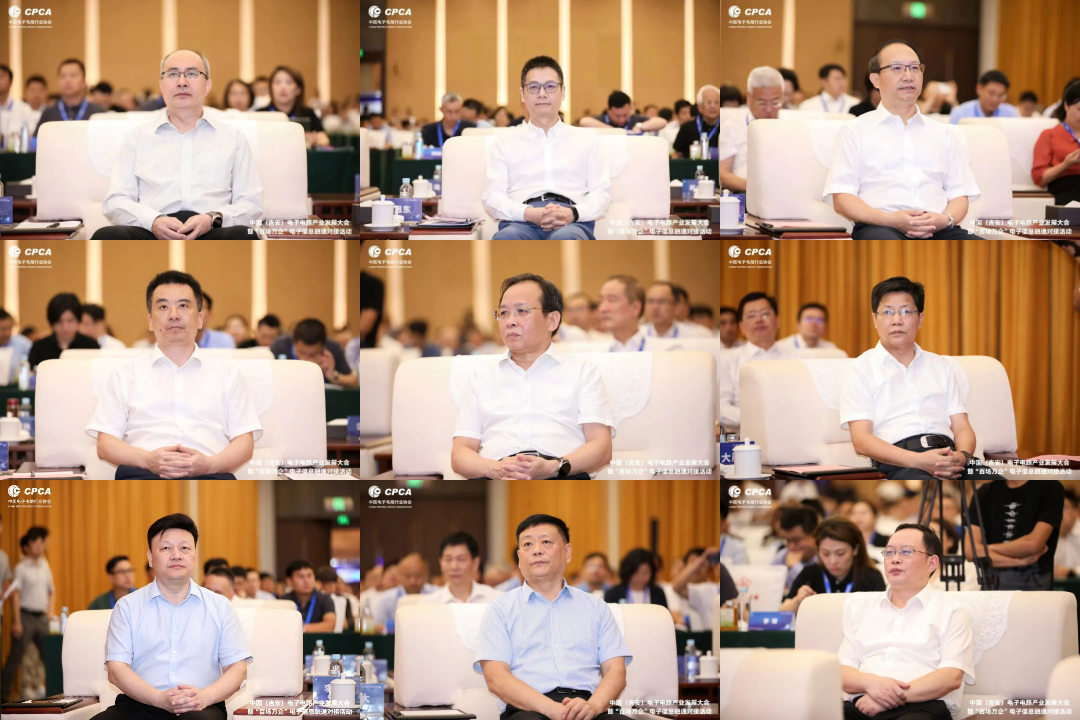 中国(吉安)电子电路产业发展大会暨“百场万企”电子信息融通对接活动出席领导嘉宾