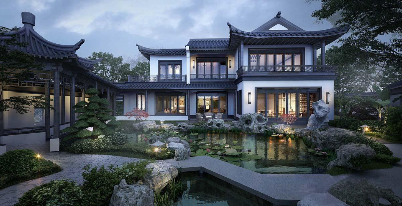 木结构会所住宅别墅