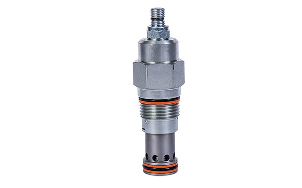 Cartridge valve pressure relief
