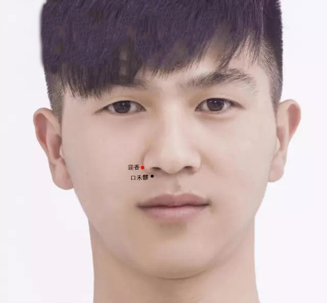 迎香穴