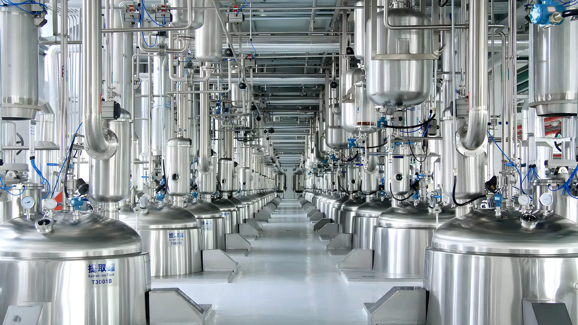 生物医药厂房建设中，广泛用于特气，大宗气体，高纯气体，CDA压缩空气，RO水纯化水，注射水及PCW等系统。