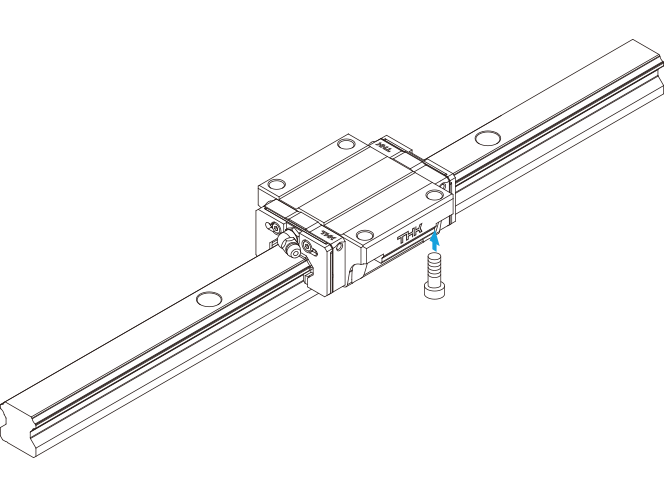 HSR-M1高温用直线导轨系列