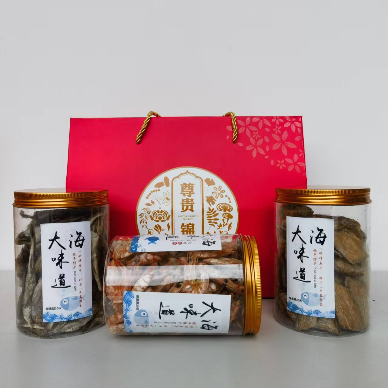 虾干鱼干海味零食