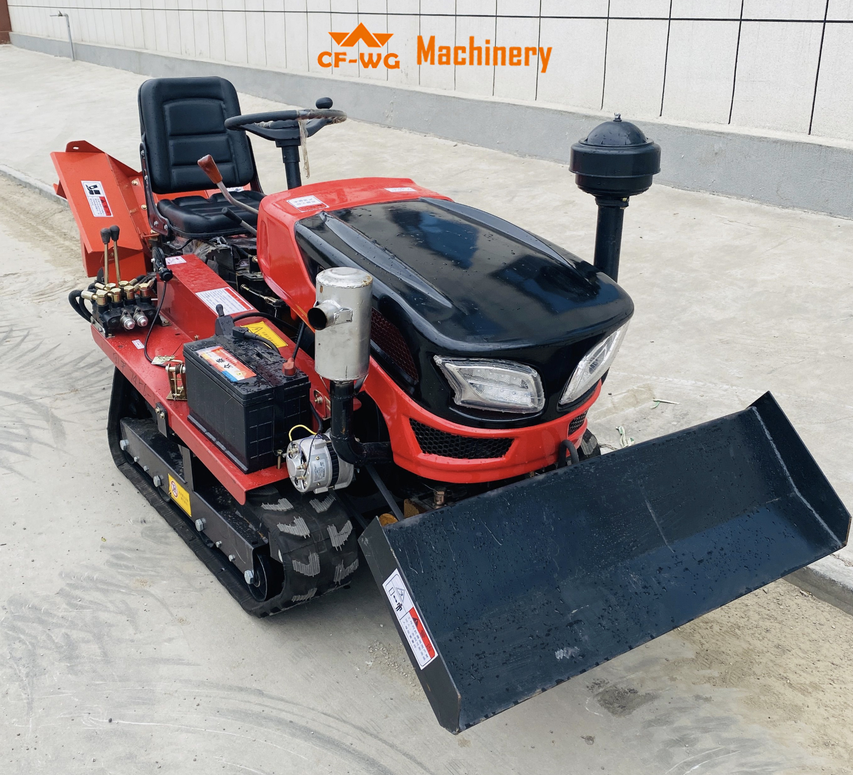 CF-3502| 35HP Garden orchard management rubber track compact tractor packages
