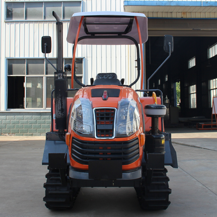 CF-802| 80HP  steering wheel operation agricultural crawler tractor