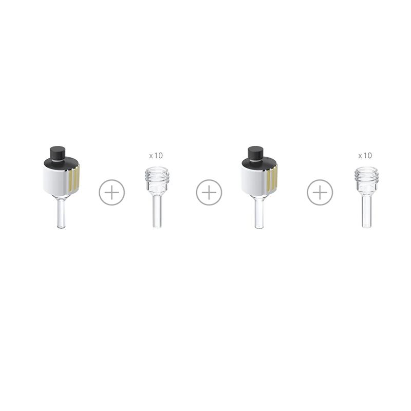 IKA货号：0040004014
consisting of: | 包括：
MICROVIAL 1 ML | 完整微反应管(含盖和搅拌子)
MICROVIAL 2 ML | 完整微反应管(含盖和搅拌子)
Set Micro Glass Vials 1ml丨微反应管套装(10pcs/包，不含盖)
Set Micro Glass Vials 2ml丨微反应管套装(10pcs/包，不含盖)