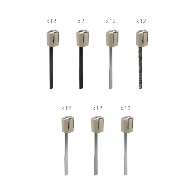 IKA货号：0040004016
consisting of: | 包括：
MICROELECTRODE GRAPHITE SK-50 | 微石墨电极(12pcs/包)
MICROELECTRODE GLASSY CARBON | 微玻碳电极(2pcs/包)
MICROELECTRODE NICKEL | 微镍电极(12pcs/包)
MICROELECTRODE STAINLESS STEEL | 微不锈钢电极(12pcs/包)
MICROELECTRODE MAGNESIUM | 微镁电极(12pcs/包)
MICROELECTRODE ZINC | 微锌电极(12pcs/包)
MICROELECTRODE PLATINUM | 微镀铂电极(2pcs/包)
MICROELECTRODE NICKEL FOAM | 微泡沫镍电极(12pcs/包)