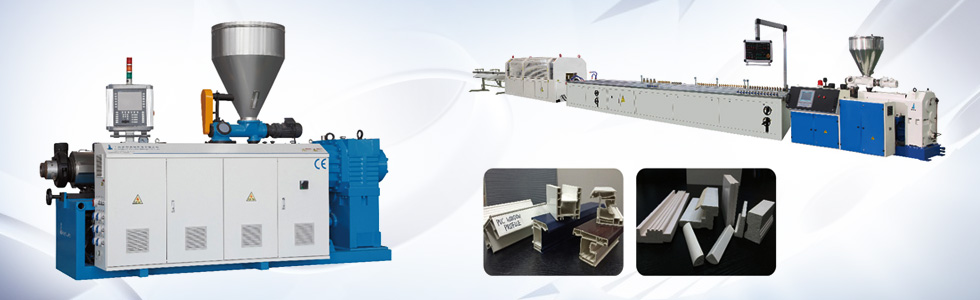 Profile extruder equipment