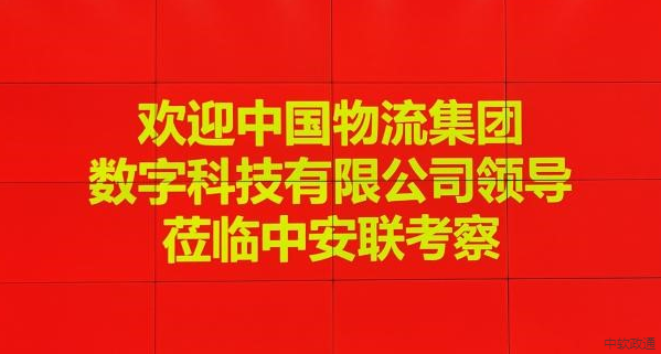 中国物流集团数字科技有限公司党委书记、董事长荣光带队考察中安联山西创新试...