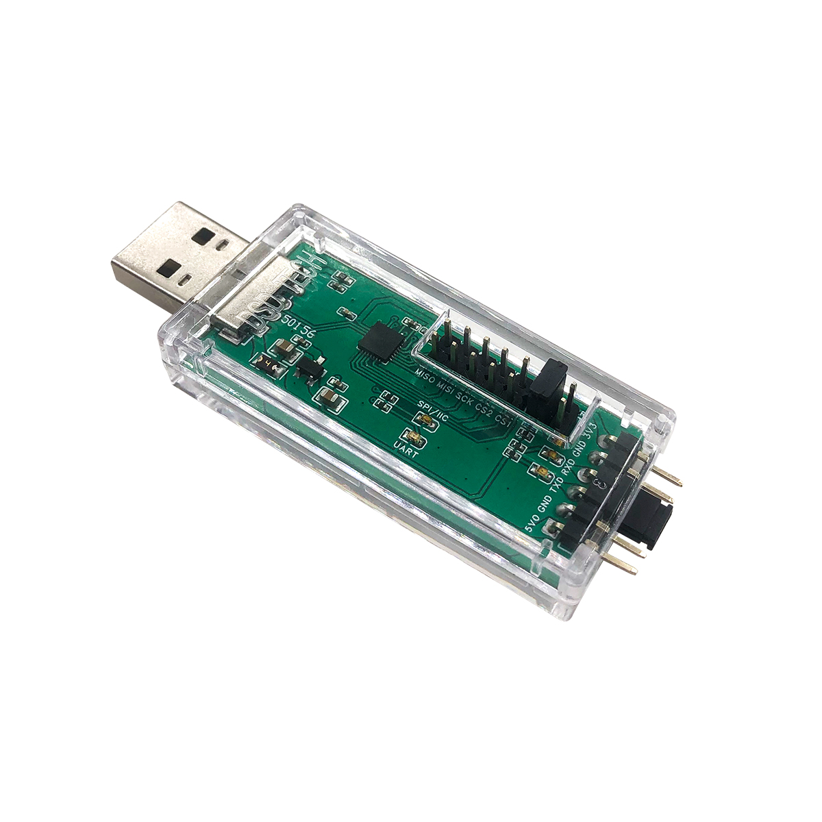 SH-U05A USB to SPI IIC I2C UART 3-IN-1 Adatper
