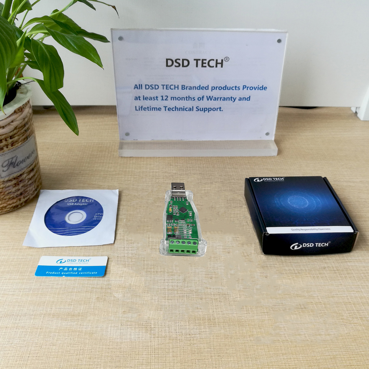 SH-RS09/U10B USB to RS485 Adapter