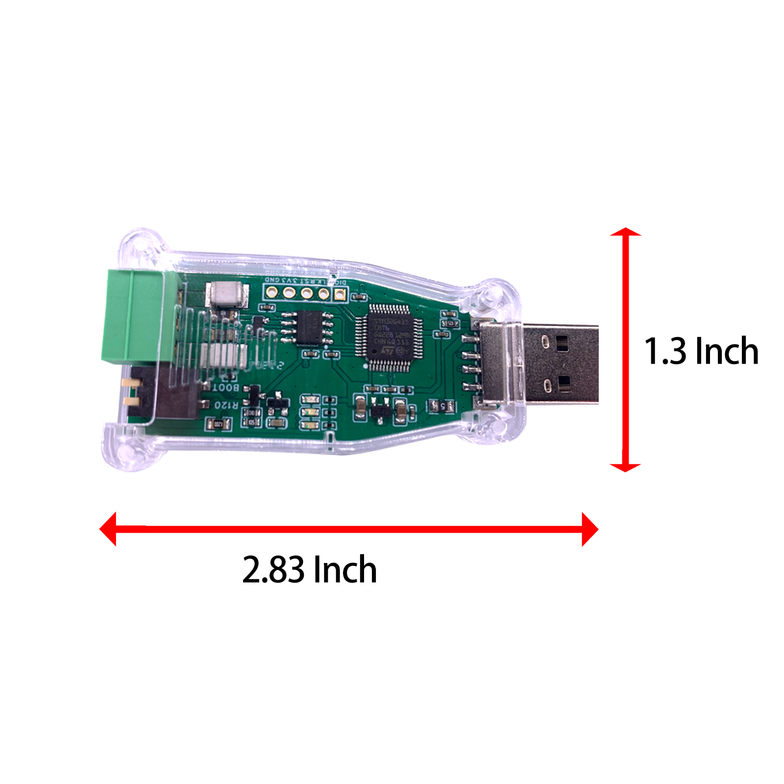 Adattatore USB CAN Basato Su Open Hardware DSD TECH SH-C30G Adattatore Isolato Da USB A CAN Basato Su Canable 1.0 Adattatore CAN Bus Open Hardware