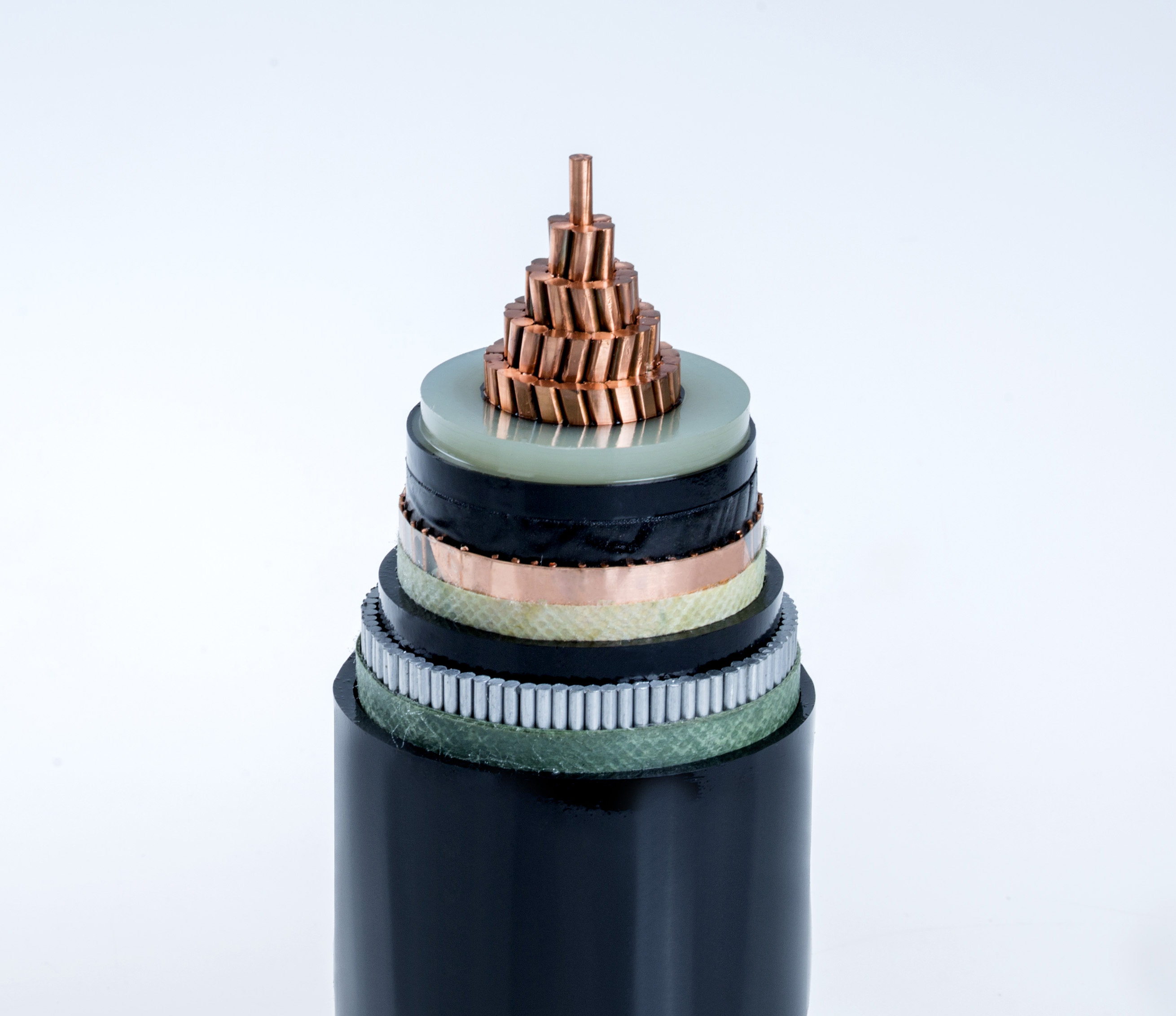 非金属带铠装单芯电缆