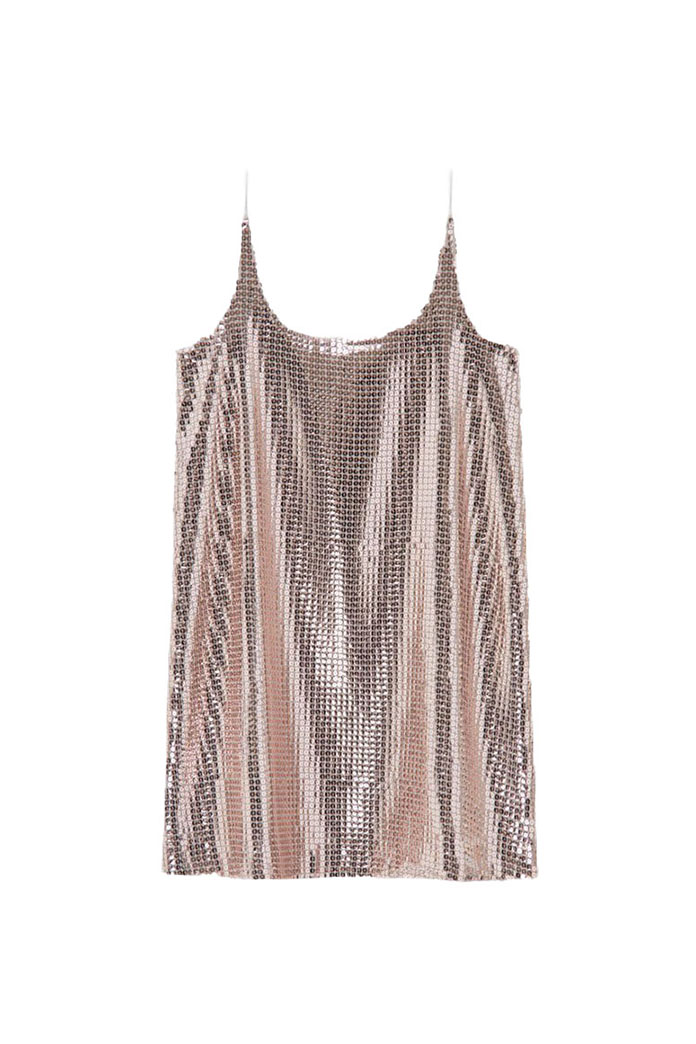 珠片亮片吊带裙SEQUIN PARTY DRESS