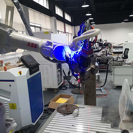 激光焊接機器人工作站