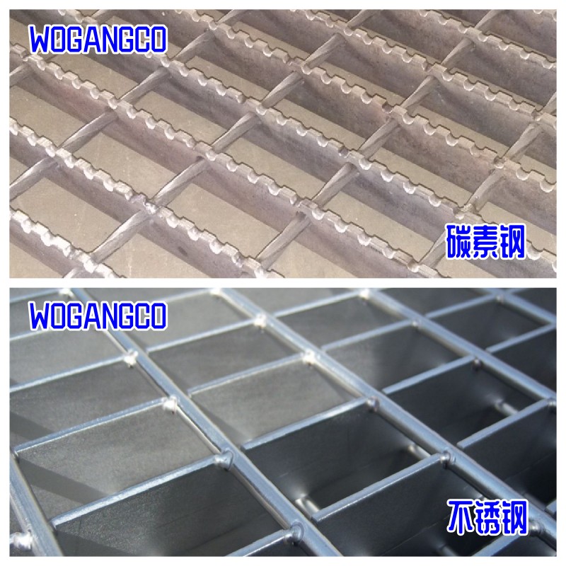 钢梯踏步板- 钢格板厂生产钢格栅板及球型护栏,河北沃钢金属制品有限公司
