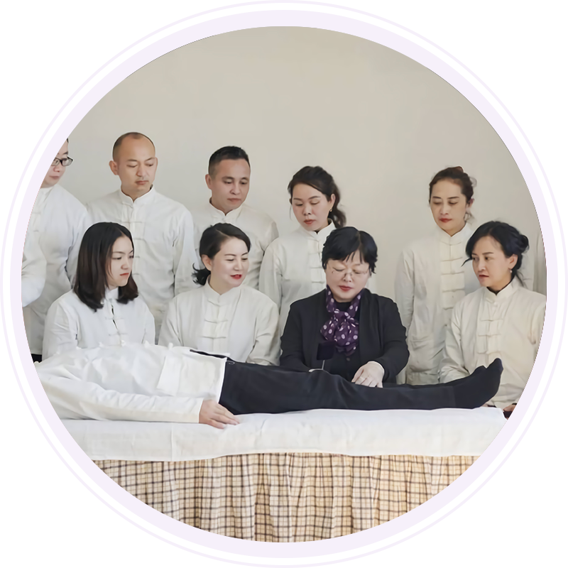 學(xué)習(xí)乾元砭石經(jīng)絡(luò)拍術(shù)