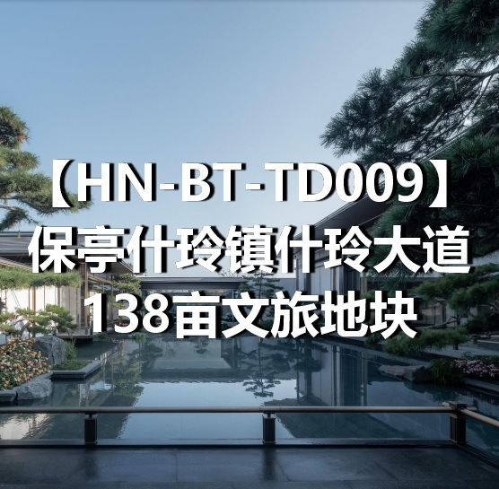 HN-BT-TD009保亭什玲镇什玲大道138亩文旅地块