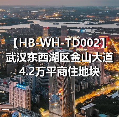HB-WH-TD002武汉东西湖区金山大道4.2万平商住地块
