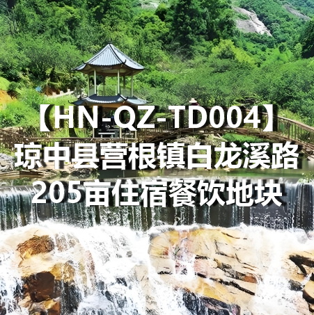 HN-QZ-TD004琼中县营根镇白龙溪路205亩住宿餐饮地块