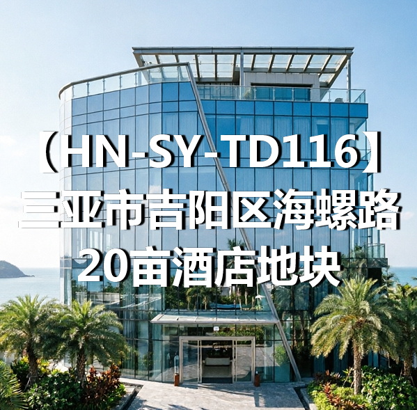 HN-SY-TD116三亚市吉阳区海螺路20亩酒店地块