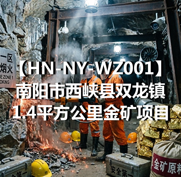 HN-NY-WZ001南阳市西峡县双龙镇1.4平方公里金矿项目