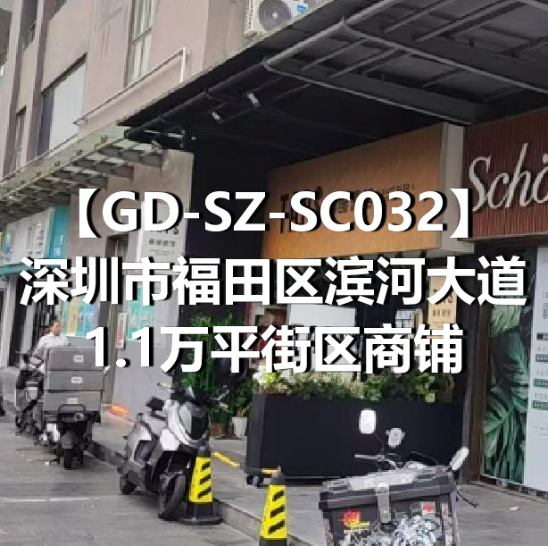 GD-SZ-SC032深圳市福田区滨河大道1.1万平街区商铺