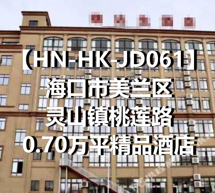 HN-HK-JD061海口市美兰区灵山镇桃莲路0.70万平精品酒店