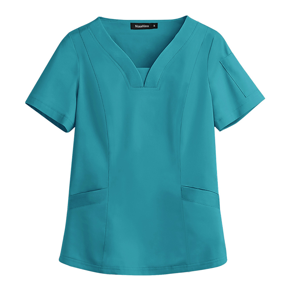 Scrub Suits with Pants Hospital Nursing Doctor Uniform Set
