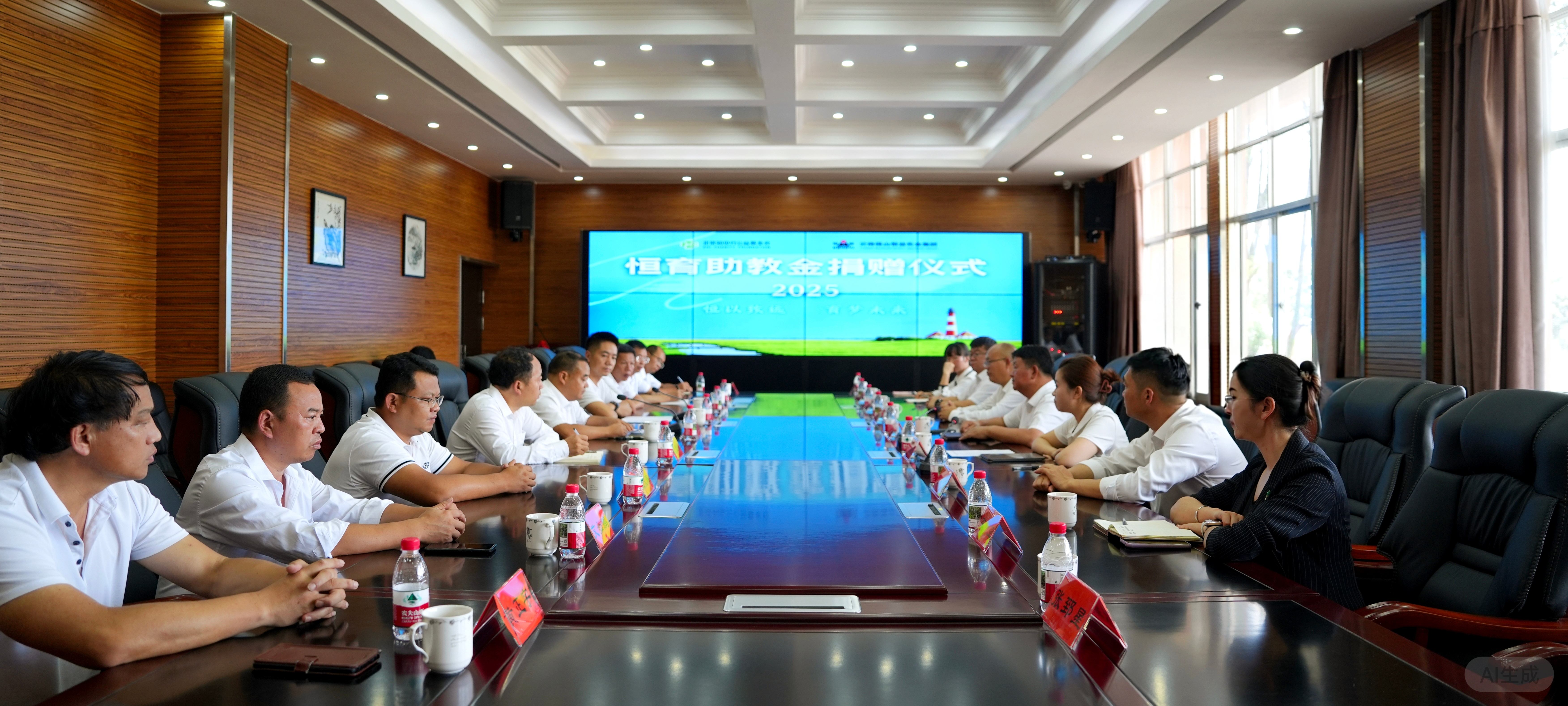 心系桑梓  情暖校园