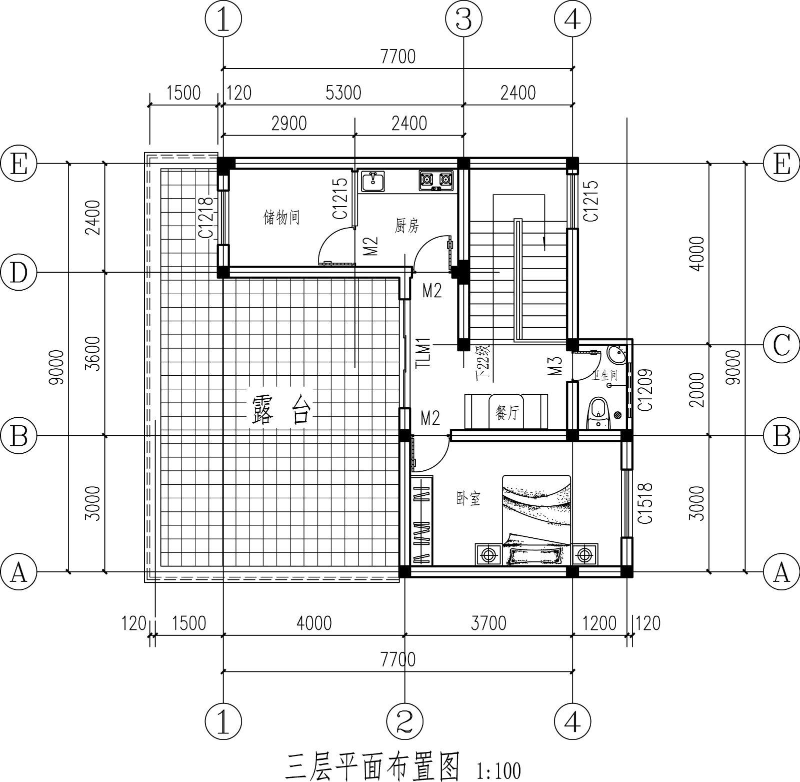 平面结构图1