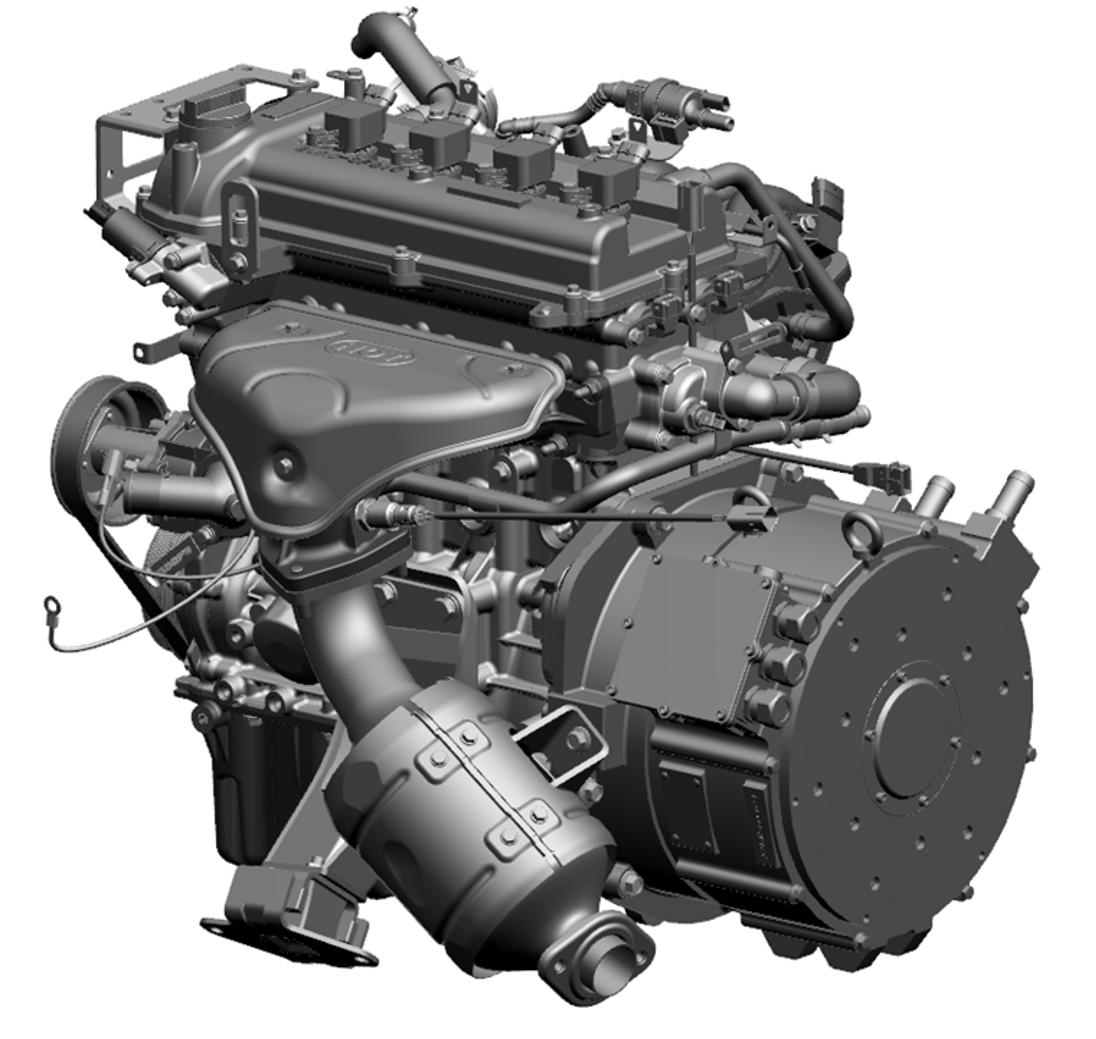 540V-60KW Gasoline range increaser