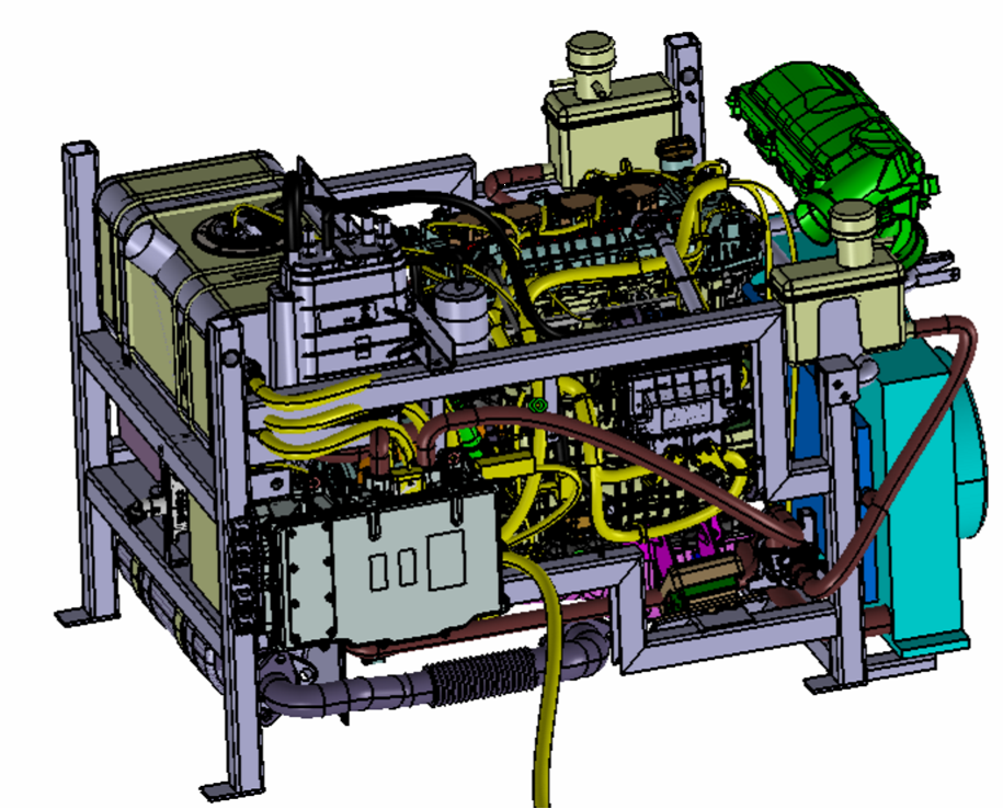 350V-50KW Gasoline range increaser（country fourth）