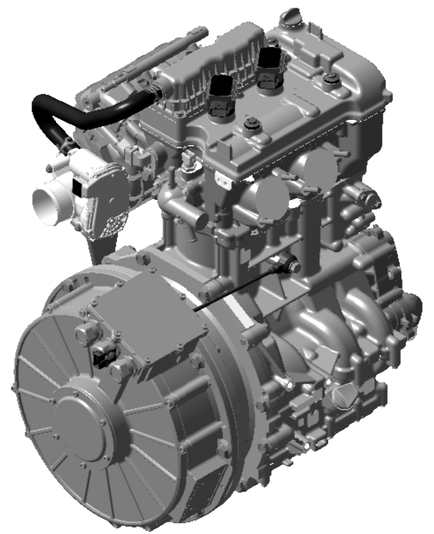 350V-20KW汽油增程