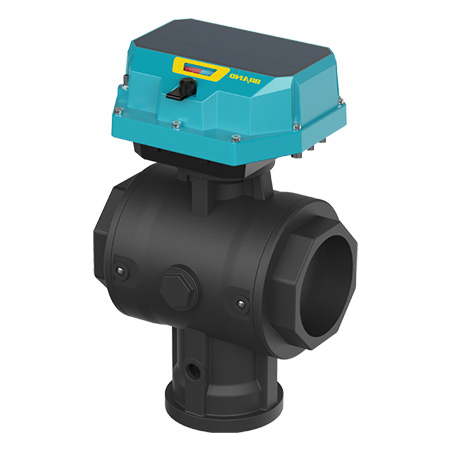 X2D integrated solar intelligent electric valve