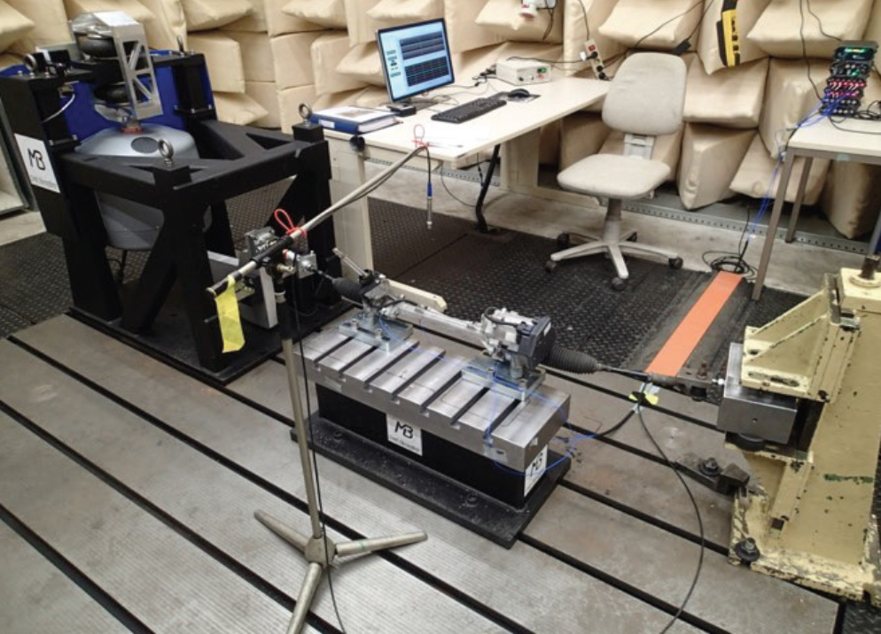 汽车转向系统异响测试台