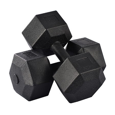 Exercise & Fitness Hex Dumbbell