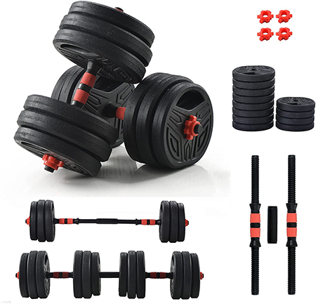 dumbbell set