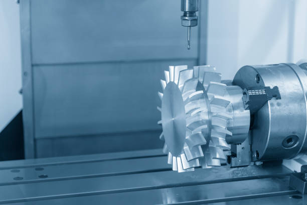 3-axis CNC machining, involving movement in three directions (X, Y, Z), is widely used in CNC milling to create varied shapes. It's less common in CNC turning, which typically uses 2 axes (X, Z), as the turning process primarily
workpiece.