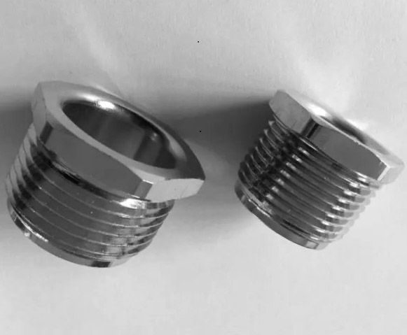 Stainless steel corrugated hose NPT fittings