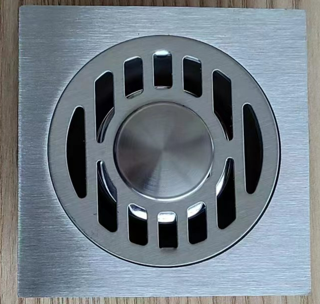 Bathroom Square Floor Drain Stainless Steel Shower Drain