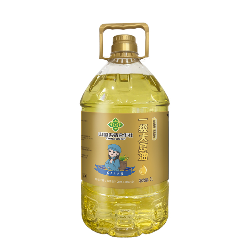 苏油坊&供销社-一级大豆油 5L 非转基因