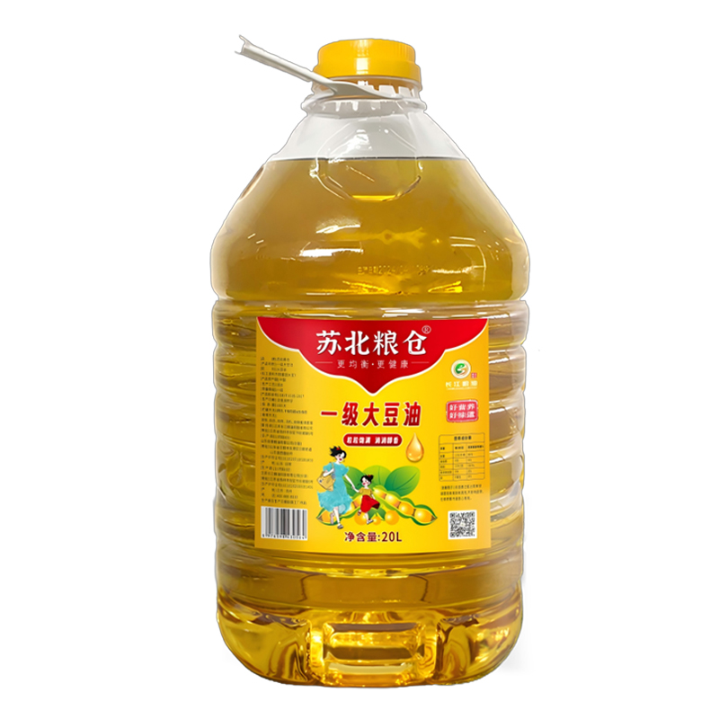 苏北粮仓-普豆一级大豆油 20L餐饮装